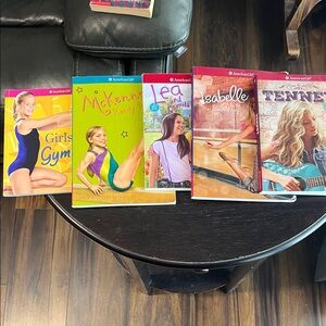 American Girl 5 Book Set with Red and Yellow Covers